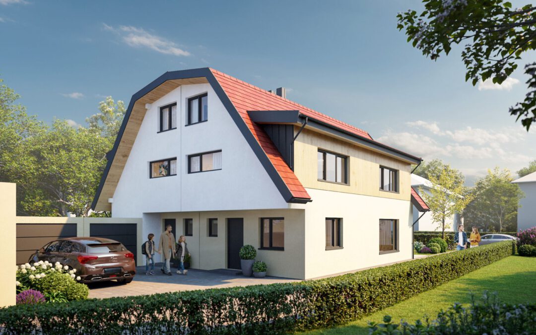 In Planung: Neubau eines Doppelhauses und eines 1-Fam. Hauses in Landsberg