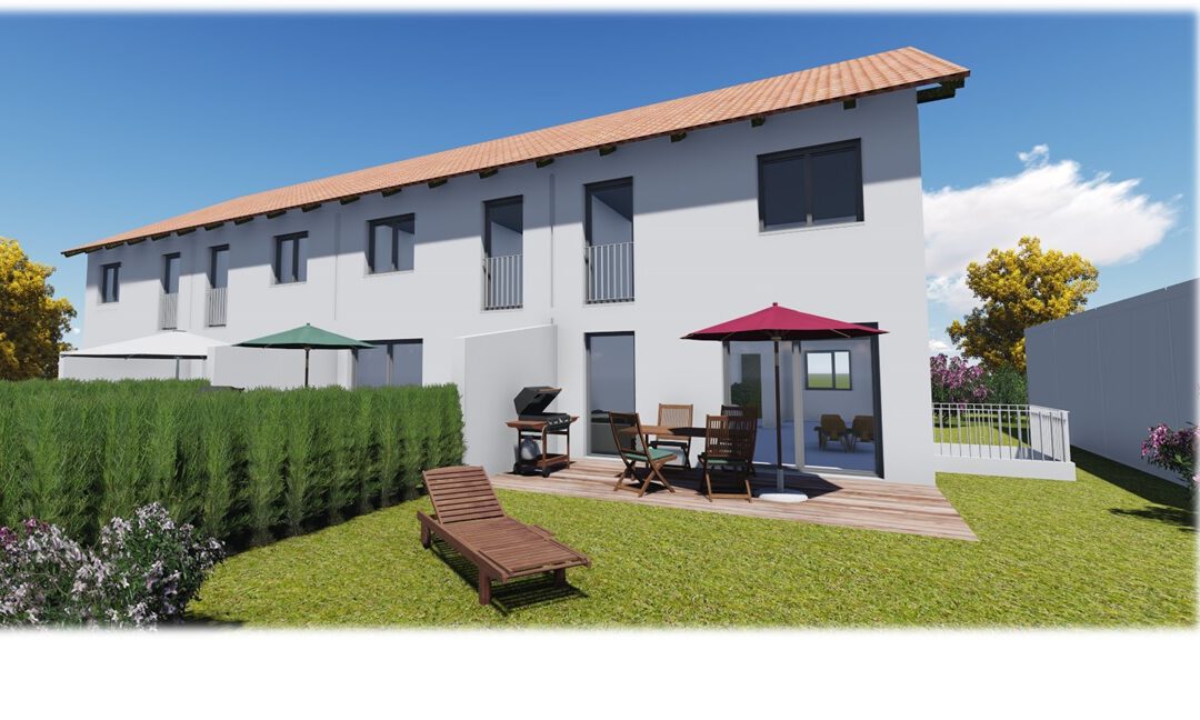In Planung: Neubau von 8 Reihenhäuser in Hurlach